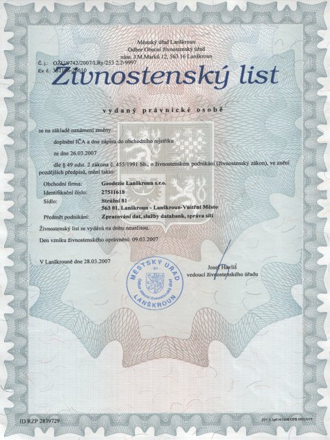 Živnostenský list č.2